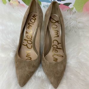 Sam Edelman Suede High Heels Size 10